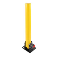 L6210.9 . ΜΠΑΡΑ ΣΤΑΘΜΕΥΣΗΣ/ΣΤΥΛΟΣ ΠΑΡΚΙΝΓΚ 620 Χ 60 mm ΜΕ ΚΛΕΙΔΙ ΚΑΙ ΒΑΣΗ 130 Χ 110 mm - 1 ΤΕΜ.