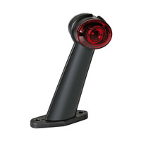 L9791.0 . ΦΩΣ ΟΓΚΟΥ ΦΟΡΤΗΓΟΥ ΔΙΠΛΗΣ ΟΨΗΣ  ΜΕ 2 LED 24V ΓΙΑ ΑΡΙΣΤΕΡΗ ΠΛΕΥΡΑ ΛΕΥΚΟ/ΚΟΚΚΙΝΟ ΜΕ ΣΤΑΘΕΡΟ ΒΡΑΧΙΟΝΑ 60 ΜΟΙΡΩΝ ILUMIA UNIVERSAL -1ΤΕΜ.