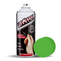 L.WR2511 . ΠΡΟΣΤΑΤΕΥΤΙΚΟ ΦΙΛΜ ΣΕ ΣΠΡΕΙ WRAPPER NEON GREEN 400 ml (ΠΡΑΣΙΝΟ ΦΩΣΦΟΡΙΖΕ ΧΡΩΜΑ)