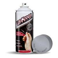 L.WR2905 . ΠΡΟΣΤΑΤΕΥΤΙΚΟ ΦΙΛΜ ΣΕ ΣΠΡΕΙ WRAPPER SPECIAL COLOUR ARGENTO SILVER 400 ml (ΑΣΗΜΙ ΧΡΩΜΑ)