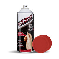 L.WR3000 . ΠΡΟΣΤΑΤΕΥΤΙΚΟ ΦΙΛΜ ΣΕ ΣΠΡΕΙ WRAPPER RAL 3000 FLAME RED 400 ml (ΚΟΚΚΙΝΟ ΧΡΩΜΑ)