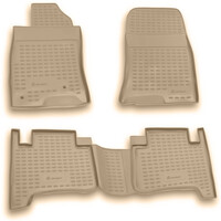 NLC.48.01.212K/NV . TOYOTA LAND CRUISER PRADO 01/2003-12/2009 ΜΑΡΚΕ ΠΑΤΑΚΙΑ ΣΕ ΣΚΑΦΗ TPE ΛΑΣΤΙΧΟ ΣΕ ΜΠΕΖ ΧΡΩΜΑ NOVLINE - 4 ΤΕΜ.