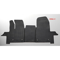 RM.FO.0039/CK . FORD CUSTOM TOURNEO 2ΘΕΣΙΟ 2018+ ΜΑΡΚΕ ΠΑΤΑΚΙΑ ΛΑΣΤΙΧΟ ΣΕ ΜΑΥΡΟ ΧΡΩΜΑ ΜΕ ΚΟΥΜΠΩΜΑΤΑ CIK - 2 ΤΕΜ.