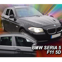 ΑΝΕΜ.SET11157 . BMW 5 F11 4D WAGON 2010-2017 ΣΕΤ ΑΝΕΜΟΘΡΑΥΣΤΕΣ ΑΥΤΟΚΙΝΗΤΟΥ ΑΠΟ ΕΥΚΑΜΠΤΟ ΦΙΜΕ ΠΛΑΣΤΙΚΟ HEKO - 4 ΤΕΜ.