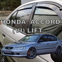 ΑΝΕΜ.SET17103 . HONDA ACCORD VI 5D LTB 1998-2003 ΣΕΤ ΑΝΕΜΟΘΡΑΥΣΤΕΣ ΑΥΤΟΚΙΝΗΤΟΥ ΑΠΟ ΕΥΚΑΜΠΤΟ ΦΙΜΕ ΠΛΑΣΤΙΚΟ HEKO - 4 ΤΕΜ.