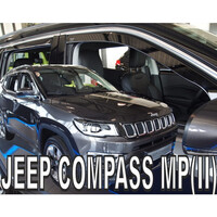 ΑΝΕΜ.SET19131 . JEEP COMPASS MP 5D 2017+ ΣΕΤ ΑΝΕΜΟΘΡΑΥΣΤΕΣ ΑΥΤΟΚΙΝΗΤΟΥ ΑΠΟ ΕΥΚΑΜΠΤΟ ΦΙΜΕ ΠΛΑΣΤΙΚΟ HEKO - 4 ΤΕΜ.