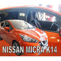 ΑΝΕΜ.SET24297 . NISSAN MICRA K14 5D 2017+ ΣΕΤ ΑΝΕΜΟΘΡΑΥΣΤΕΣ ΑΥΤΟΚΙΝΗΤΟΥ ΑΠΟ ΕΥΚΑΜΠΤΟ ΦΙΜΕ ΠΛΑΣΤΙΚΟ HEKO - 4 ΤΕΜ.