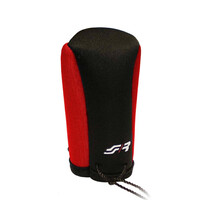 SRGKCR . ΚΑΛΥΜΜΑ ΓΙΑ ΠΟΜΟΛΟ ΤΑΧΥΤΗΤΩΝ GEAR KNOB COVER (ΜΑΥΡΟ/ΚΟΚΚΙΝΟ ΜΙΚΡΟΦΙΜΠΡΑ)