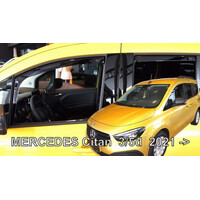 ΑΝΕΜ.SET23638 . MERCEDES CITAN 5D 2021+  ΣΕΤ ΑΝΕΜΟΘΡΑΥΣΤΕΣ ΑΥΤΟΚΙΝΗΤΟΥ ΑΠΟ ΕΥΚΑΜΠΤΟ ΦΙΜΕ ΠΛΑΣΤΙΚΟ HEKO - 4 ΤΕΜ.