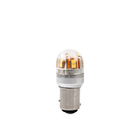 LB827W-01B/MT . P21/5W 12/24V BAY15d 2,8W 15xSMD2835 LED ΛΕΥΚΟ CAN-BUS BLISTER M-TECH 1ΤΕΜ.