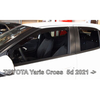 ΑΝΕΜ.SET29670 . TOYOTA YARIS CROSS 5D 2021+  ΣΕΤ ΑΝΕΜΟΘΡΑΥΣΤΕΣ ΑΥΤΟΚΙΝΗΤΟΥ ΑΠΟ ΕΥΚΑΜΠΤΟ ΦΙΜΕ ΠΛΑΣΤΙΚΟ HEKO - 4 ΤΕΜ.