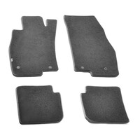 L2300.3 . ALFA ROMEO MITO 09/2008-2019 ΜΑΡΚΕ ΠΑΤΑΚΙΑ EXECUTIVE ΜΟΚΕΤΑ ΣΕ ΜΑΥΡΟ ΧΡΩΜΑ ΜΕ ΚΟΥΜΠΩΜΑΤΑ LAMPA  - 4 ΤΕΜ.