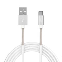 01433/AM . ΚΑΛΩΔΙΟ ΦΟΡΤΙΣΗΣ ΚΑΙ ΣΥΓΧΡΟΝΙΣΜΟΥ USB TYPE C 2,4A 100cm FULL LINK AMiO - 1 ΤΕΜ.