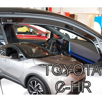 ΑΝΕΜ.29644 . TOYOTA C-HR 5D 2016+ ΖΕΥΓΑΡΙ ΑΝΕΜΟΘΡΑΥΣΤΕΣ ΑΠΟ ΕΥΚΑΜΠΤΟ ΦΙΜΕ ΠΛΑΣΤΙΚΟ HEKO - 2 ΤΕΜ.