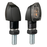 9050.4-LM . ΦΛΑΣ ΜΟΤΟ VOLT ΜΑΥΡΑ ΑΠΟ ΑΛΟΥΜΙΝΙΟ 12V SMD LED (36x18 mm) -2ΤΕΜ.