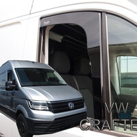 ΑΝΕΜ.31008/VAN . VW CRAFTER 2017+ ΖΕΥΓΑΡΙ ΑΝΕΜΟΘΡΑΥΣΤΕΣ ΑΠΟ ΕΥΚΑΜΠΤΟ ΦΙΜΕ ΠΛΑΣΤΙΚΟ HEKO - 2 ΤΕΜ.