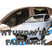 ΑΝΕΜ.SET17299 . HYUNDAI i30 FASTBACK N 5D 2019+ ΣΕΤ ΑΝΕΜΟΘΡΑΥΣΤΕΣ ΑΥΤΟΚΙΝΗΤΟΥ ΑΠΟ ΕΥΚΑΜΠΤΟ ΦΙΜΕ ΠΛΑΣΤΙΚΟ HEKO - 4 ΤΕΜ.
