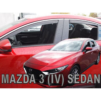 ΑΝΕΜ.SET23174 . MAZDA 3 4D 2019+ ΣΕΤ ΑΝΕΜΟΘΡΑΥΣΤΕΣ ΑΥΤΟΚΙΝΗΤΟΥ ΑΠΟ ΕΥΚΑΜΠΤΟ ΦΙΜΕ ΠΛΑΣΤΙΚΟ HEKO - 4 ΤΕΜ.