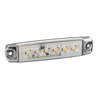 L9702.3 . ΦΩΣ ΟΓΚΟΥ 6LED ΛΕΥΚΟ SMD 12/24V 96mm 20ΤΕΜ.
