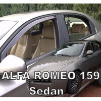 ΑΝΕΜ.SET10119 . ALFA ROMEO 159 4D SEDAN 2005-2011 ΣΕΤ ΑΝΕΜΟΘΡΑΥΣΤΕΣ ΑΥΤΟΚΙΝΗΤΟΥ ΑΠΟ ΕΥΚΑΜΠΤΟ ΦΙΜΕ ΠΛΑΣΤΙΚΟ HEKO - 4 ΤΕΜ.