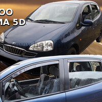 ΑΝΕΜ.SET21420 . CHEVROLET TACUMA 5D 2000-2011 ΣΕΤ ΑΝΕΜΟΘΡΑΥΣΤΕΣ ΑΥΤΟΚΙΝΗΤΟΥ ΑΠΟ ΕΥΚΑΜΠΤΟ ΦΙΜΕ ΠΛΑΣΤΙΚΟ HEKO - 4 ΤΕΜ.