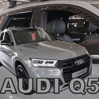 ΑΝΕΜ.SET10266 . AUDI Q5 5D 2016+ ΣΕΤ ΑΝΕΜΟΘΡΑΥΣΤΕΣ ΑΥΤΟΚΙΝΗΤΟΥ ΑΠΟ ΕΥΚΑΜΠΤΟ ΦΙΜΕ ΠΛΑΣΤΙΚΟ HEKO - 4 ΤΕΜ.