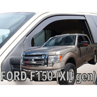 ΑΝΕΜ.15337 . FORD F-150 XLT 4D 2008-2014 ΖΕΥΓΑΡΙ ΑΝΕΜΟΘΡΑΥΣΤΕΣ ΑΠΟ ΕΥΚΑΜΠΤΟ ΦΙΜΕ ΠΛΑΣΤΙΚΟ HEKO - 2 ΤΕΜ.