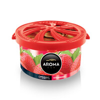 A92091/AM . ΑΡΩΜΑΤΙΚΟ ΣΕ ΚΟΝΣΕΡΒΑ AROMA ORGANIC - ΦΡΑΟΥΛΑ (STRAWBERRY) (40gr) AMiO - 1 ΤΕΜ.