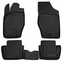 CARCRN00011/NV . CITROEN C4 5D 2001-2011 ΜΑΡΚΕ ΠΑΤΑΚΙΑ ΣΕ ΣΚΑΦΗ TPE ΛΑΣΤΙΧΟ ΣΕ ΜΑΥΡΟ ΧΡΩΜΑ NOVLINE - 4 ΤΕΜ.