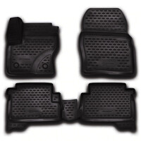 CARFRD00009K/NV . FORD KUGA 5D 2013-2019 ΜΑΡΚΕ ΠΑΤΑΚΙΑ ΣΕ ΣΚΑΦΗ TPE ΛΑΣΤΙΧΟ ΣΕ ΜΑΥΡΟ ΧΡΩΜΑ NOVLINE - 4 ΤΕΜ.