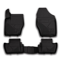EXP.C000000186/NV . CITROEN C4 5D 2013-2018 ΜΑΡΚΕ ΠΑΤΑΚΙΑ ΣΕ ΣΚΑΦΗ TPE ΛΑΣΤΙΧΟ ΣΕ ΜΑΥΡΟ ΧΡΩΜΑ NOVLINE - 4 ΤΕΜ.
