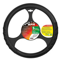 L3293.6 . ΚΑΛΥΜΜΑ ΤΙΜΟΝΙΟΥ SPA (S) 35/37cm ΔΕΡΜΑΤΙΝΗ ΜΑΥΡΟ ΑΟΣΜΟ ECO-FRIENDLY