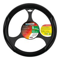 L3294.2 . ΚΑΛΥΜΜΑ ΤΙΜΟΝΙΟΥ SILVERSTONE (S) 35/37cm CARBON /ΔΕΡΜΑΤΙΝΗ ΜΑΥΡΟ ΑΟΣΜΟ ECO-FRIENDLY