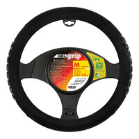 L3294.9 . ΚΑΛΥΜΜΑ ΤΙΜΟΝΙΟΥ GEL GRIP (M) 37/39cm ΜΙΚΡΟΙΝΕΣ/ΤΖΕΛ ΜΑΥΡΟ ΑΟΣΜΟ ECO-FRIENDLY
