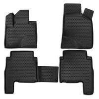 NLC.3D.20.37.210/NV . HYUNDAI SANTA FE 5D 2007-2012 ΜΑΡΚΕ ΠΑΤΑΚΙΑ ΣΕ ΣΚΑΦΗ TPE ΛΑΣΤΙΧΟ ΣΕ ΜΑΥΡΟ ΧΡΩΜΑ NOVLINE - 4 ΤΕΜ.