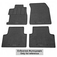 RM.SUZ.0006/CK . SUZUKI JIMNY 3D / 5D 2018+ ΜΑΡΚΕ ΠΑΤΑΚΙΑ ΛΑΣΤΙΧΟ ΣΕ ΜΑΥΡΟ ΧΡΩΜΑ ΜΕ ΚΟΥΜΠΩΜΑΤΑ CIK - 4 ΤΕΜ.