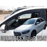 ΑΝΕΜ.23613 . MERCEDES B-KLAS W247 5D 2019+ ΖΕΥΓΑΡΙ ΑΝΕΜΟΘΡΑΥΣΤΕΣ ΑΠΟ ΕΥΚΑΜΠΤΟ ΦΙΜΕ ΠΛΑΣΤΙΚΟ HEKO - 2 ΤΕΜ.