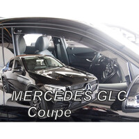 ΑΝΕΜ.23615 . MERCEDES GLC COUPE C253 5D 2017+ ΖΕΥΓΑΡΙ ΑΝΕΜΟΘΡΑΥΣΤΕΣ ΑΠΟ ΕΥΚΑΜΠΤΟ ΦΙΜΕ ΠΛΑΣΤΙΚΟ HEKO - 2 ΤΕΜ.