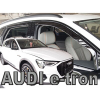 ΑΝΕΜ.SET10270 . AUDI E-TRON 5D 2018+ ΣΕΤ ΑΝΕΜΟΘΡΑΥΣΤΕΣ ΑΥΤΟΚΙΝΗΤΟΥ ΑΠΟ ΕΥΚΑΜΠΤΟ ΦΙΜΕ ΠΛΑΣΤΙΚΟ HEKO - 4 ΤΕΜ.