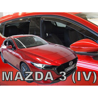 ΑΝΕΜ.SET23176 . MAZDA 3 5D HB 2019+ ΣΕΤ ΑΝΕΜΟΘΡΑΥΣΤΕΣ ΑΥΤΟΚΙΝΗΤΟΥ ΑΠΟ ΕΥΚΑΜΠΤΟ ΦΙΜΕ ΠΛΑΣΤΙΚΟ HEKO - 4 ΤΕΜ.