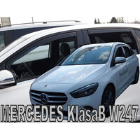 ΑΝΕΜ.SET23614 . MERCEDES B-KLAS W247 5D 2019+ ΣΕΤ ΑΝΕΜΟΘΡΑΥΣΤΕΣ ΑΥΤΟΚΙΝΗΤΟΥ ΑΠΟ ΕΥΚΑΜΠΤΟ ΦΙΜΕ ΠΛΑΣΤΙΚΟ HEKO - 4 ΤΕΜ.