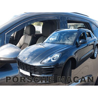 ΑΝΕΜ.SET26306 . PORSCHE MACAN 5D 2013+ ΣΕΤ ΑΝΕΜΟΘΡΑΥΣΤΕΣ ΑΥΤΟΚΙΝΗΤΟΥ ΑΠΟ ΕΥΚΑΜΠΤΟ ΦΙΜΕ ΠΛΑΣΤΙΚΟ HEKO - 4 ΤΕΜ.