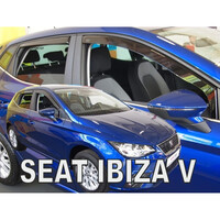 ΑΝΕΜ.SET28244 . SEAT IBIZA 5D 2017+ ΣΕΤ ΑΝΕΜΟΘΡΑΥΣΤΕΣ ΑΥΤΟΚΙΝΗΤΟΥ ΑΠΟ ΕΥΚΑΜΠΤΟ ΦΙΜΕ ΠΛΑΣΤΙΚΟ HEKO - 4 ΤΕΜ.