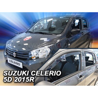 ΑΝΕΜ.SET28647 . SUZUKI CELERIO 5D 2015+ ΣΕΤ ΑΝΕΜΟΘΡΑΥΣΤΕΣ ΑΥΤΟΚΙΝΗΤΟΥ ΑΠΟ ΕΥΚΑΜΠΤΟ ΦΙΜΕ ΠΛΑΣΤΙΚΟ HEKO - 4 ΤΕΜ.