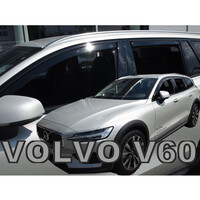 ΑΝΕΜ.SET31249 . VOLVO V60 5D 2018+ ΣΕΤ ΑΝΕΜΟΘΡΑΥΣΤΕΣ ΑΥΤΟΚΙΝΗΤΟΥ ΑΠΟ ΕΥΚΑΜΠΤΟ ΦΙΜΕ ΠΛΑΣΤΙΚΟ HEKO - 4 ΤΕΜ.