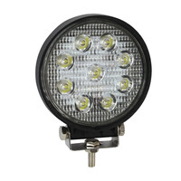 01615/AM . ΠΡΟΒΟΛΕΑΣ ΕΡΓΑΣΙΑΣ ΣΤΡΟΓΓΥΛΟΣ AWL04 FLAT 2200lm 9/60V - 27W - 6000K - 9 LED - 115x35mm AMiO - 1 ΤΕΜ.