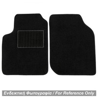 ΠΑΤ.SMART452/BLACK-RX . MERCEDES SMART ROADSTER 452 1998-2006 ΠΑΤΑΚΙΑ ΜΑΡΚΕ ΜΟΚΕΤΑ ΜΑΥΡΟ ΜΕ ΜΑΥΡΟ ΡΕΛΙ RACE AXION - 2 ΤΕΜ.