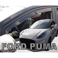 ΑΝΕΜ.15334 . FORD PUMA 5D 2019+ ΖΕΥΓΑΡΙ ΑΝΕΜΟΘΡΑΥΣΤΕΣ ΑΠΟ ΕΥΚΑΜΠΤΟ ΦΙΜΕ ΠΛΑΣΤΙΚΟ HEKO - 2 ΤΕΜ.
