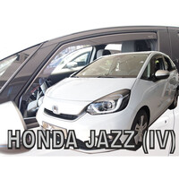 ΑΝΕΜ.17174 . HONDA JAZZ 5D 2019+ ΖΕΥΓΑΡΙ ΑΝΕΜΟΘΡΑΥΣΤΕΣ ΑΠΟ ΕΥΚΑΜΠΤΟ ΦΙΜΕ ΠΛΑΣΤΙΚΟ HEKO - 2 ΤΕΜ.