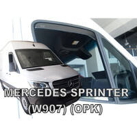 ΑΝΕΜ.23607/VAN . MERCEDES SPRINTER W907 2D 2018+ ΚΟΝΤΟ ΖΕΥΓΑΡΙ ΑΝΕΜΟΘΡΑΥΣΤΕΣ VAN ΑΠΟ ΕΥΚΑΜΠΤΟ ΦΙΜΕ ΠΛΑΣΤΙΚΟ HEKO - 2 ΤΕΜ.